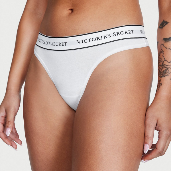 Білі трусики-стрінги Victoria's Secret VS-WPL фото